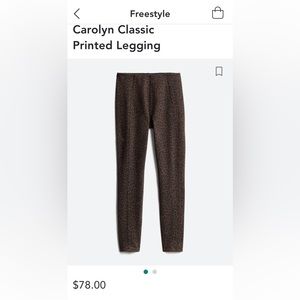 Liverpool Carolyn classic cheetah printed leggings